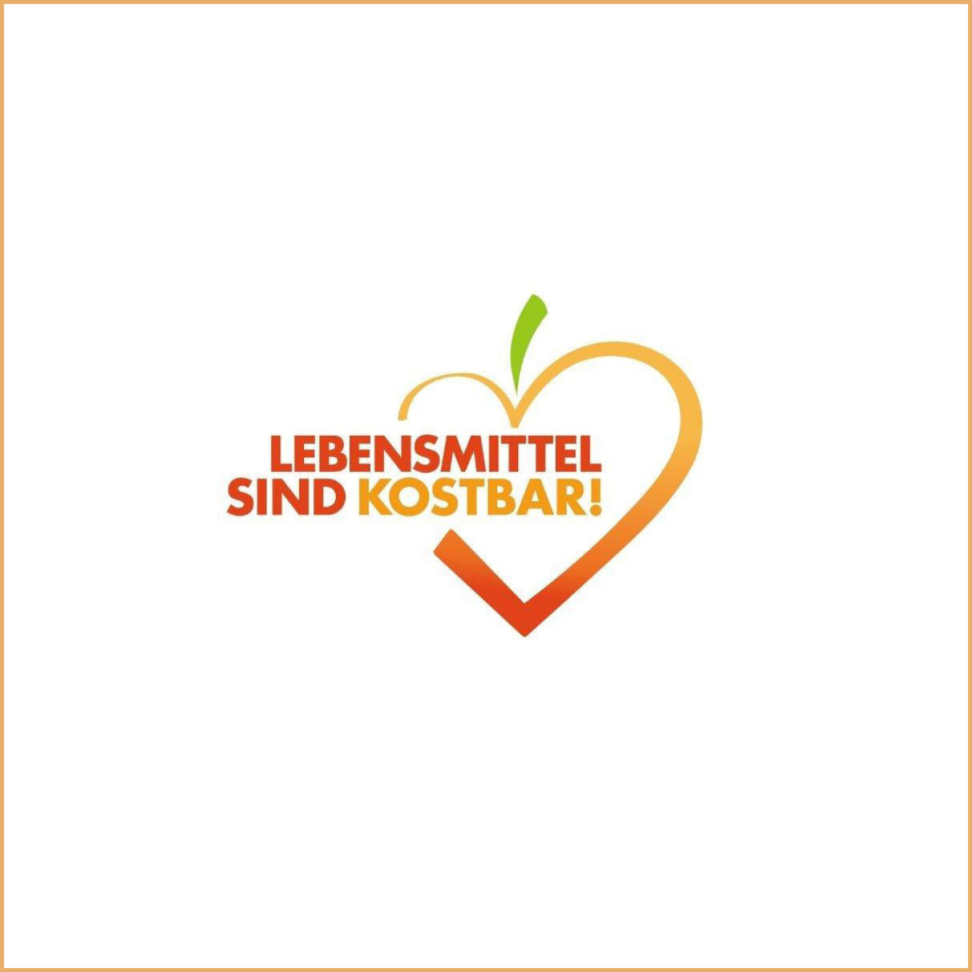 Logo Lebensmittel sind kostbar